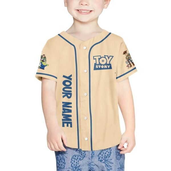 Personalize Toy Story Toys At Play Custom Kids, Youth, Adult Disney Baseball Jersey - Image 6