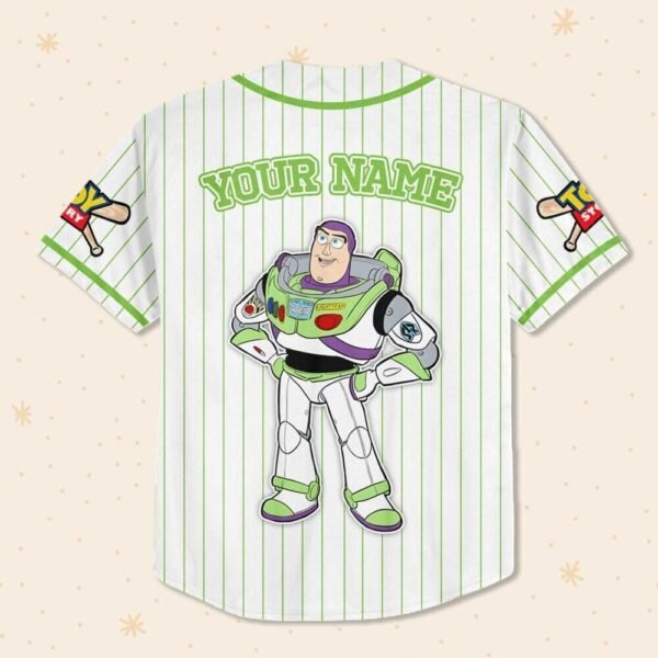 Custom Disney Toy Story Buzz Lightyear Baseball Jersey, Pixar Toy Story Gift - Image 6