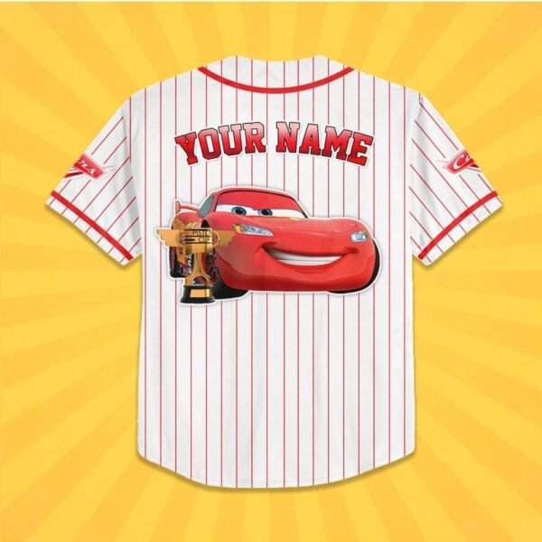 Custom Lightning McQueen Jersey for Family – Matching Disneyland Jersey - Image 5