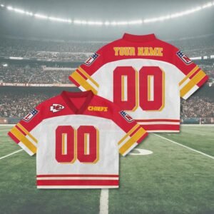 Custom Name Kansas City Chiefs Mixed Mesh Jersey Football, Chiefs Game Day NFL Jersey Football Gift Fan
