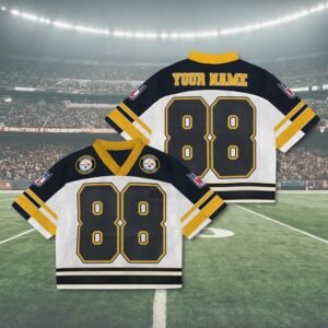 Custom Name Steelers Mixed Mesh Jersey Football, steelers  Game Day NFL Jersey Football Gift Fan